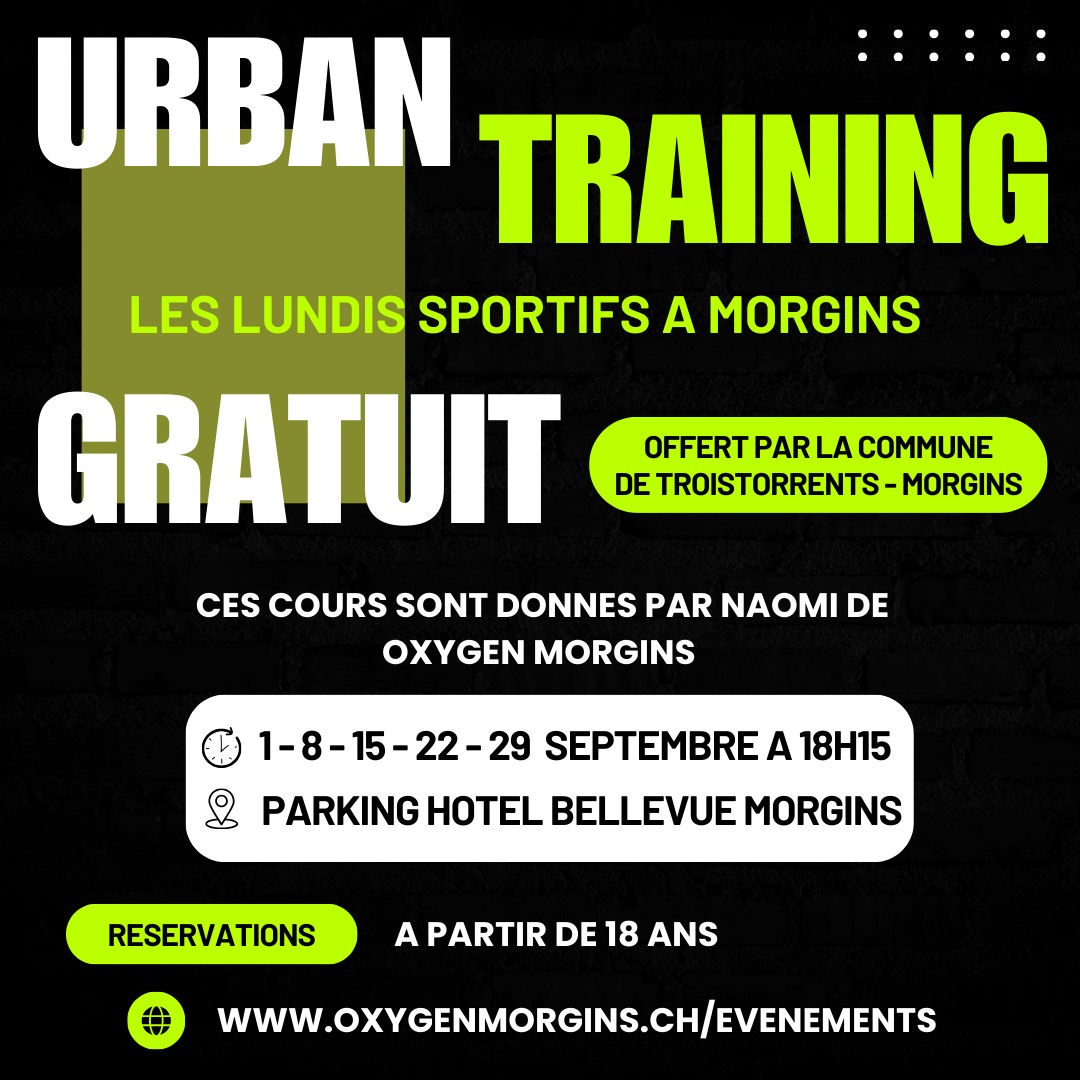 Urban training Urban Training à Morgins